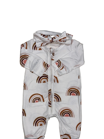 Pyjama et serre-tête 0-3M