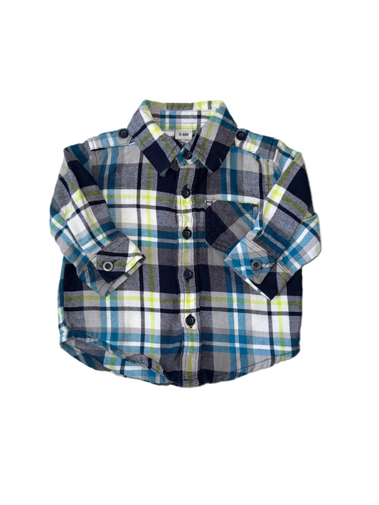 Chemise George 3-6M